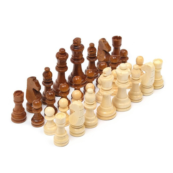 Шахматные фигуры, король h-9 см, пешка h-4 см - фото 2 - id-p208934632