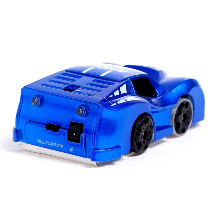 Антигравитационная машинка Racer, управление жестами, ездит по стенам, цвет синий - фото 5 - id-p208934583
