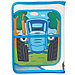 Папка пластиковая А4, на молнии, Синий трактор, фото 3