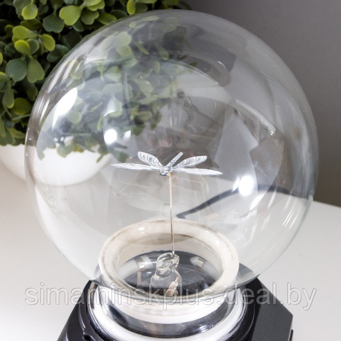 Плазменный шар "Стрекоза", 21 см - фото 7 - id-p208937955