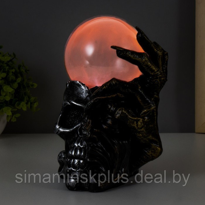 Плазменный шар полистоун "Линька" 14х12х19,5 см - фото 2 - id-p208937966