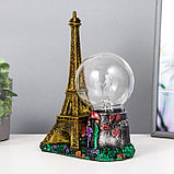Плазменный шар "Эйфелева башня" 10х18х27 см, фото 5