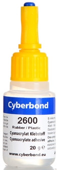 Цианоакрилатный клей нечувствительный к поверхности Cyberbond CB 2600, очень низкая вязкость - фото 1 - id-p208940252