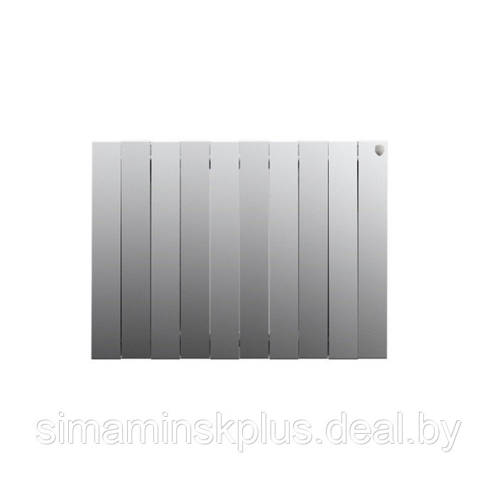 Радиатор биметаллический Royal Thermo PianoForte/Silver Satin, 500 x 100 мм, 10 секций, хром - фото 2 - id-p208938985
