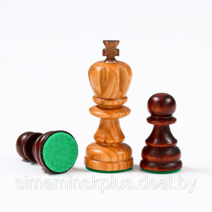 Шахматы "Жемчуг", 40.5 х 40.5 см, король h-8.5 см, пешка h-5 см - фото 4 - id-p208939004