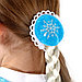 Карнавальный набор: пелерина со снежинками, ободок с косой, палочка, рост 104–128 см, фото 5
