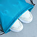 Сумка для обуви «ArtFox study», болоньевый материал, цвет бирюзовый, 41х31 см, фото 6
