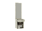 Тумба с зеркалом 600 Ева NEW - Дуб крафт белый (МИФ), фото 2