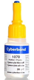 Супер-клей для склеивания металла с резиной и пластиком Cyberbond CB 1070 - фото 1 - id-p208940644
