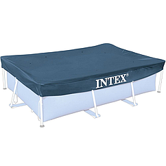 Защитный тент Intex 28038 для прямоугольных каркасных бассейнов 300x200 см