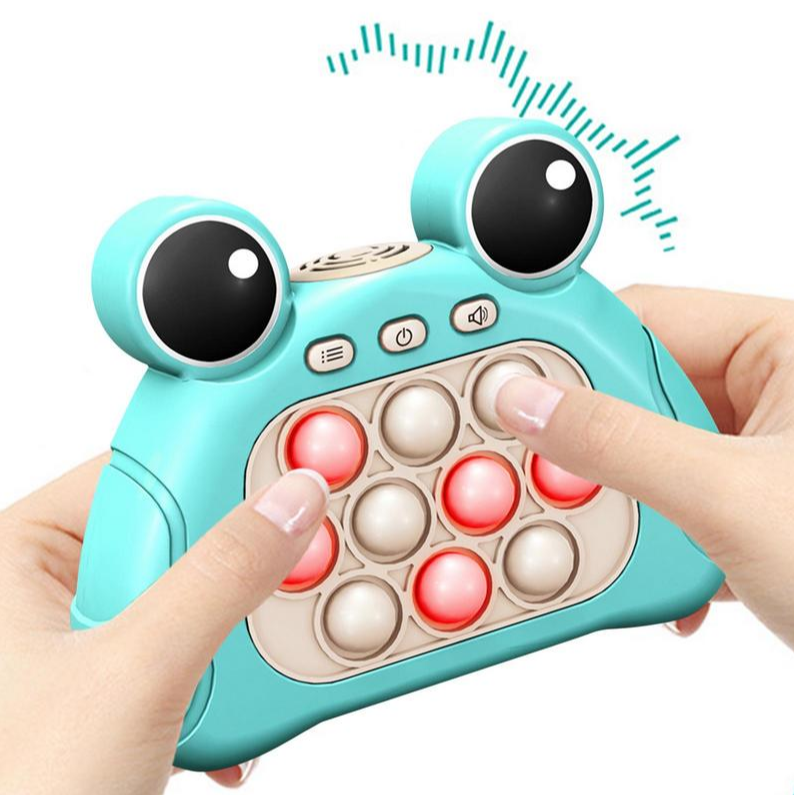 Электронная приставка консоль Pop It Fast Push / Антистресс игрушка для детей и взрослых Розовый - фото 10 - id-p208946361