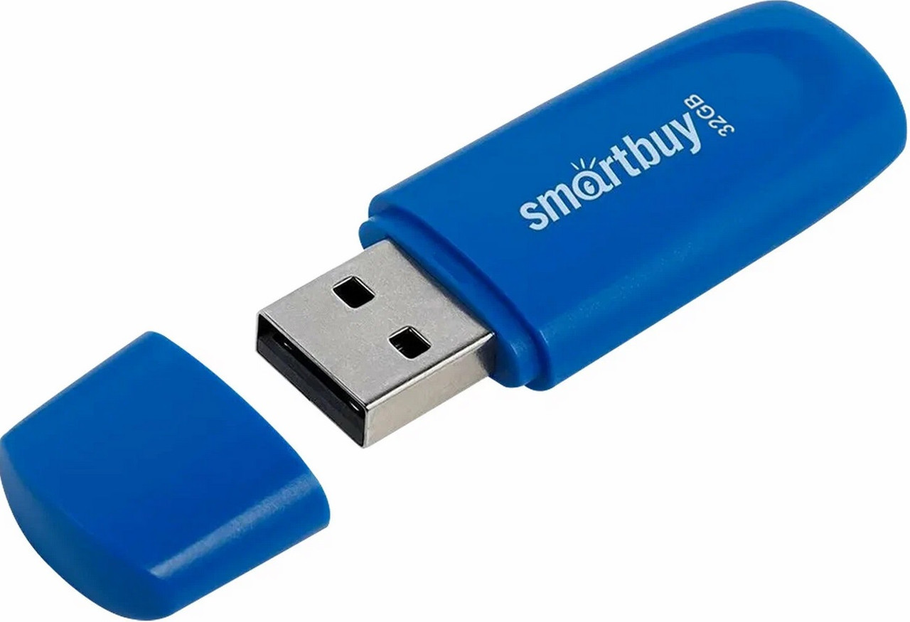 USB флэш-накопитель 32Gb SmartBuy Scout Blue