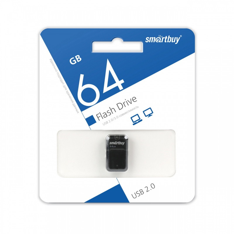 USB флэш-накопитель 64GB SmartBuy ART USB 2.0 - фото 1 - id-p208952431