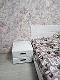 Угловой шкаф Йорк спальня Белый белый глянец, фото 8