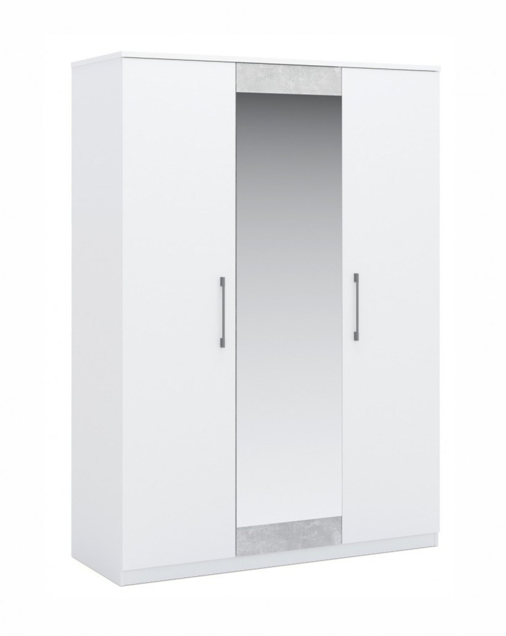 Шкаф 3-дверный Аврора белый/Ателье светлый - фото 1 - id-p208964151