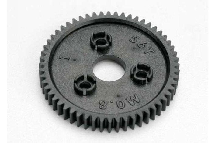 Spur gear, 56-tooth (0.8 metric pitch, compatible with 32-pitch), фото 2