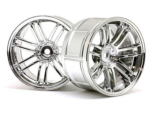 Диски колес 1/10 - LP29 RAYS VOLK RACING RE30 CHROME (2шт) 3mm OffSet