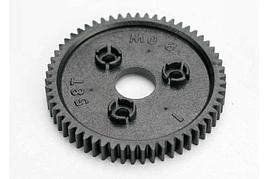 Spur gear, 58-tooth (0.8 metric pitch, compatible with 32-pitch)