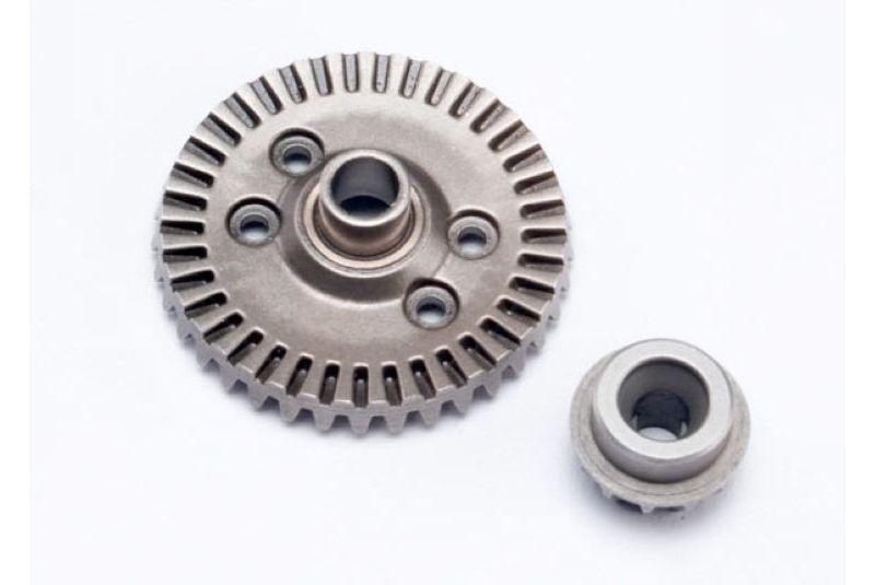 Ring gear, differential/ pinion gear, differential (rear) - фото 1 - id-p208965525