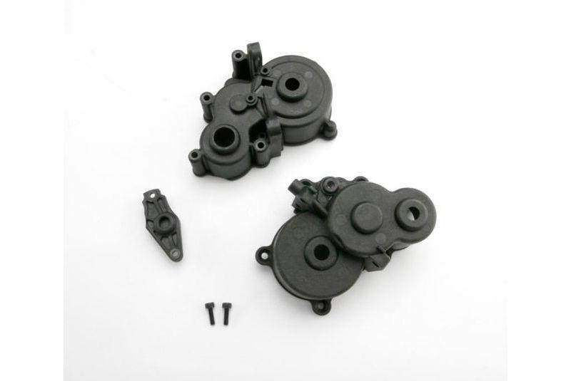 Gearbox halves (front & rear)/ shift detent ball/ spring/ 4mm GS/ shift shaft seal, glued/ 2.5x8 - фото 1 - id-p208965546