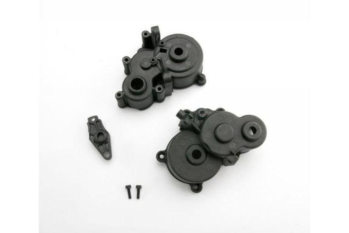 Gearbox halves (front & rear)/ shift detent ball/ spring/ 4mm GS/ shift shaft seal, glued/ 2.5x8, фото 2