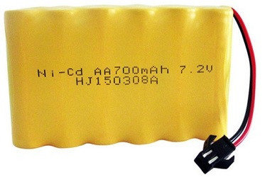 Аккумулятор Ni-Cd 7.2V 700 mAh AA (Разъем - SM), фото 2