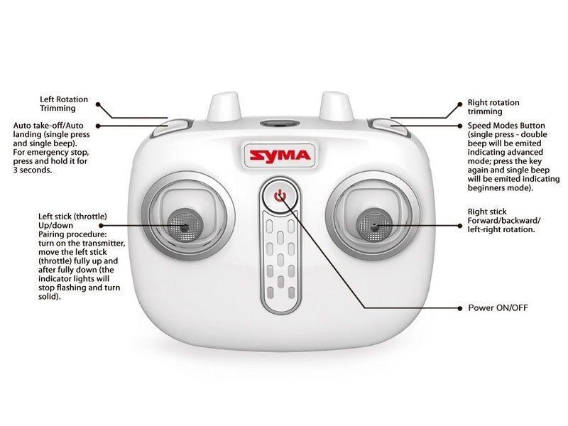 Р/У вертолет Syma S5H (чёрный), барометр 2.4G RTF - фото 6 - id-p208965643