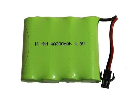 Аккумулятор Ni-Mh 300mAh, 4.8V, SM для Double Eagle E562-003, E563-003, фото 2