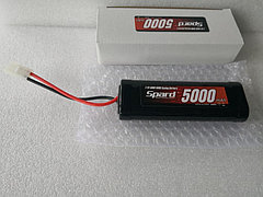 Аккумулятор Ni-Mh Spard 5000mAh, 7,2V, Tamiya