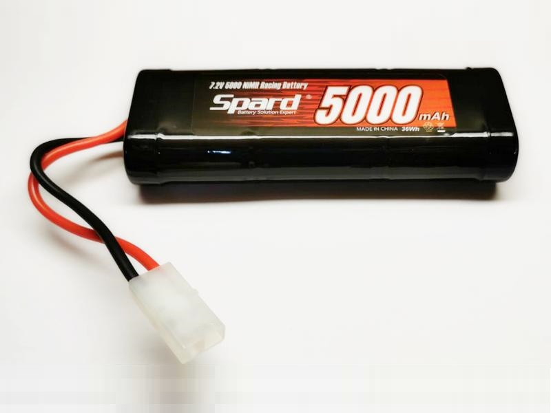 Аккумулятор Ni-Mh Spard 5000mAh, 7,2V, Tamiya - фото 2 - id-p208965700