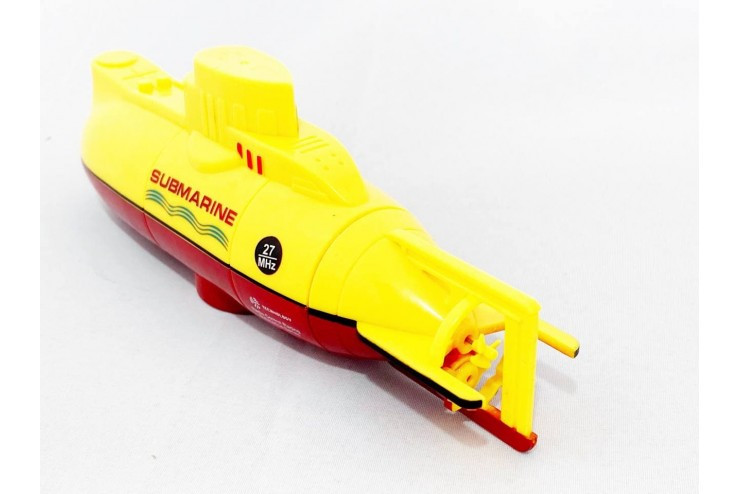 Радиоуправляемая подводная лодка Желтая Submarine 27MHz - фото 3 - id-p208965709