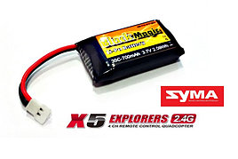 LiPo 3,7В(1S) 700mAh 35C Soft Case JST-Molex plug (for Syma X5, X5C, X5SC, X5SW)
