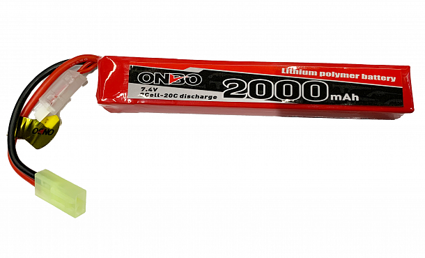 Литиевый аккумулятор Onbo 2000mAh 2S-1 (20C) - фото 1 - id-p208965787
