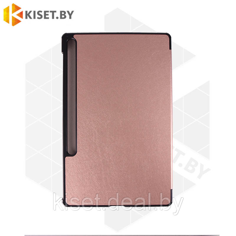Чехол-книжка KST Smart Case для Samsung Galaxy Tab S7 11.0 (SM-T870/T875) / Tab S8 (SM-X700/X706) розовое - фото 2 - id-p208952568