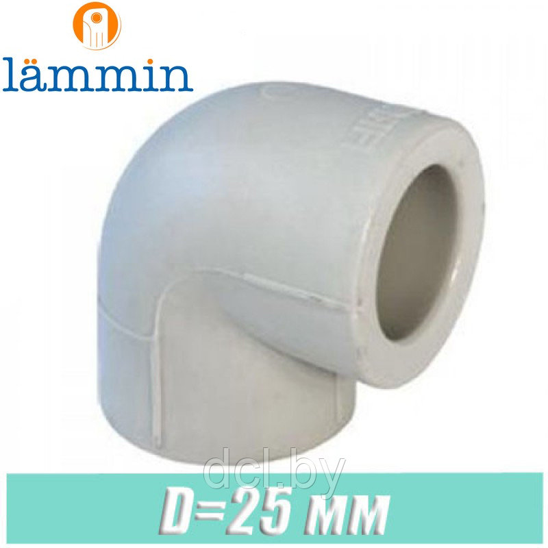 Угол d25x90 Lammin