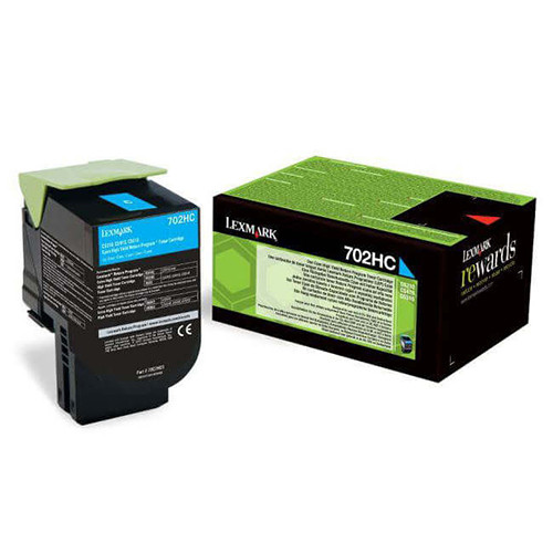 Тонер Lexmark 702HC OEM 70C2HC0, голубой