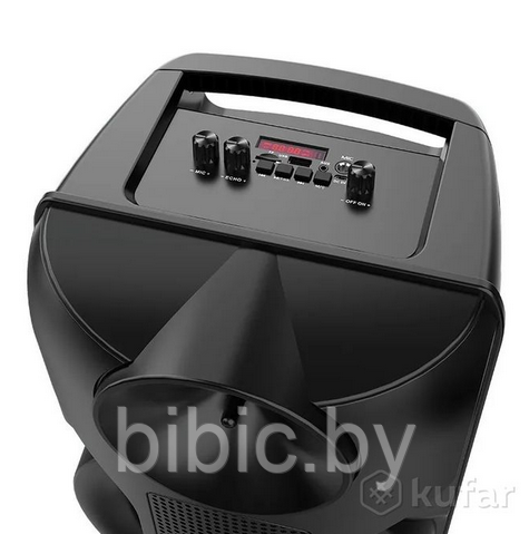 Портативная колонка BT Speaker ZQS8202A Мощная беспроводная акустическая система. Микрофон, пульт, подсветка - фото 9 - id-p208970147