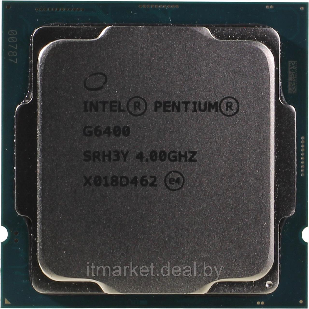 Процессор Intel Pentium G6400 CM8070104291810 (Socket 1200) - фото 1 - id-p204784736