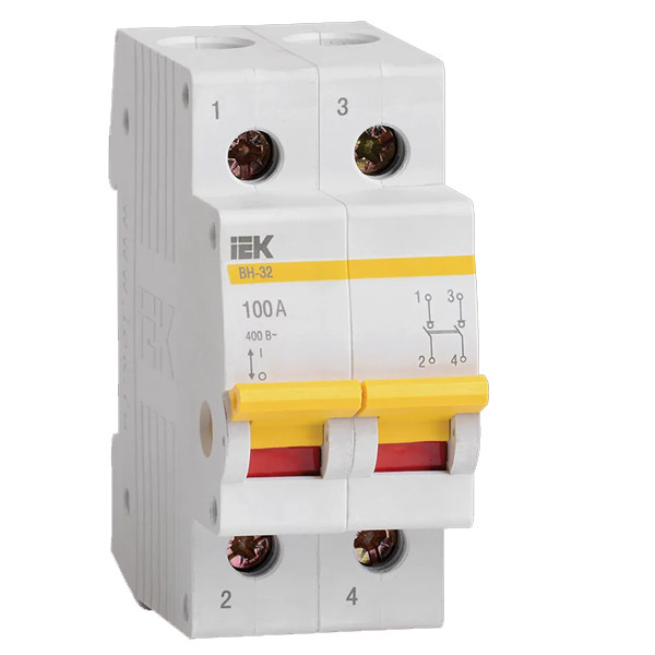 Выключатель нагрузки IEK ВН-32 2Р100А ИЭК