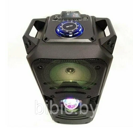 Портативная колонка BT SPEAKER ZQS 1776 . Мощная беспроводная акустическая система. Микрофон, пульт, подсветка - фото 3 - id-p208971694