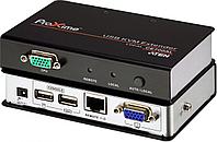 Удлинитель консоли USB (клав.+мышь+мон.) на 150м ATEN. DUAL CONSOLE USB KVM EXTENDER W/1.8M