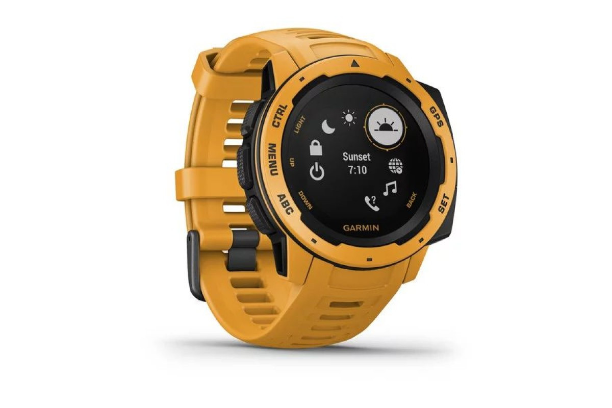 Умные GPS-часы Garmin Instinct Sunburst - фото 2 - id-p208971913