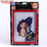 Вышивка крестиком на канве", серия "CROSS STITCH" Дружба