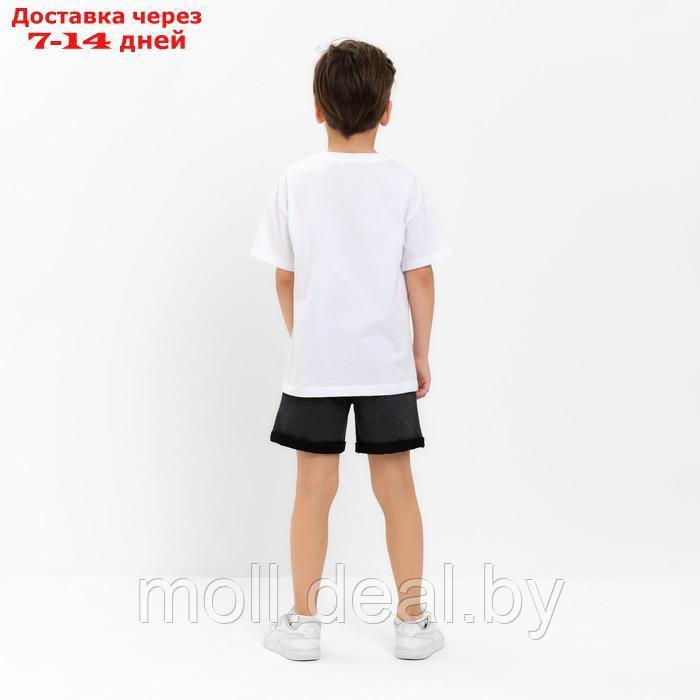 Шорты детские KAFTAN "Basic line", р. 32 (110-116 см), серый - фото 3 - id-p208951748
