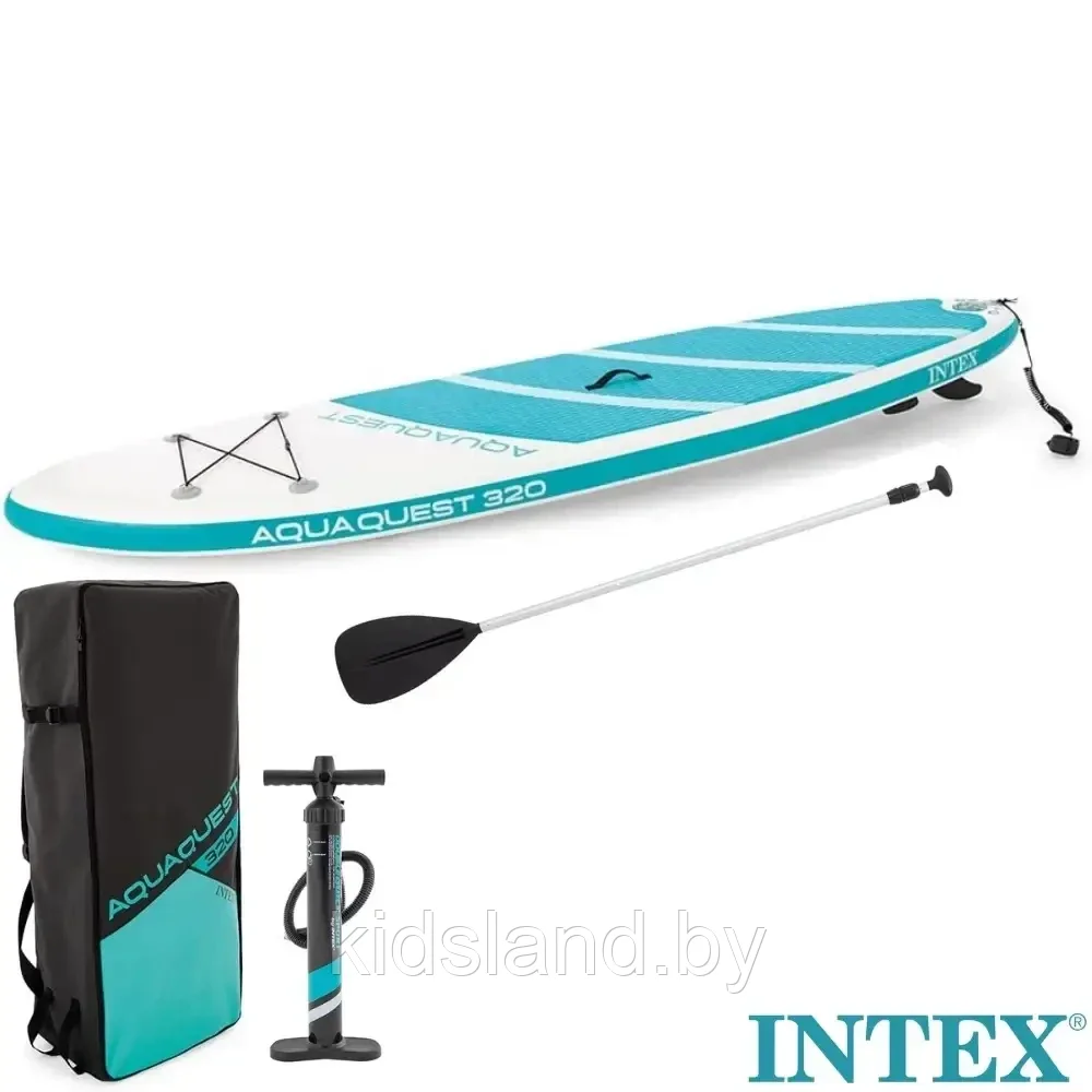 Сапборд SUP-доска Intex "Aqua Quest 320" 320x81x15см - фото 2 - id-p208971988