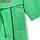 Халат махровый детский, размер 30, цвет зелёный, 320 г/м2 хлопок 100% с AIRO, фото 4