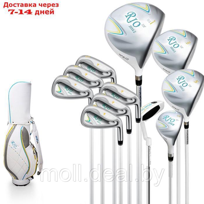 Набор клюшек для гольфа "RIO" PGM, 11 шт, сумка в комплекте - фото 1 - id-p208952082