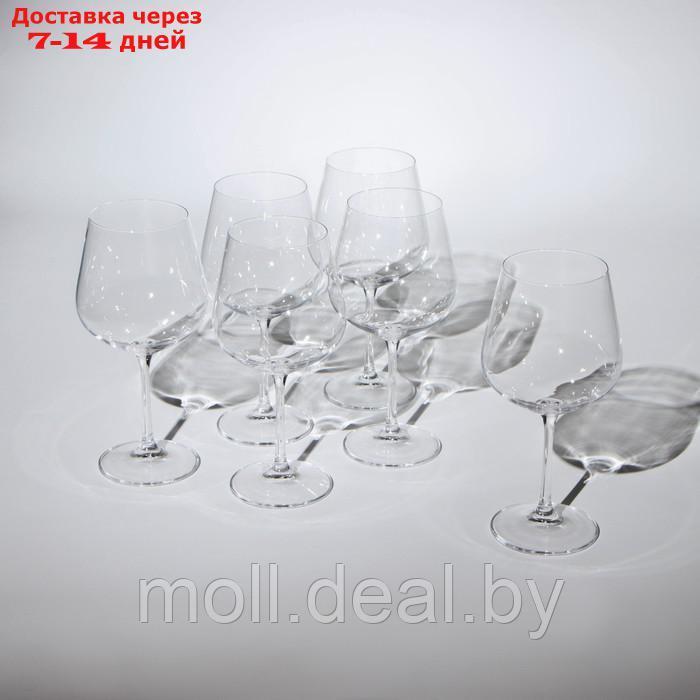 Набор бокалов для вина Strix, стеклянный, 600 мл, 6 шт - фото 1 - id-p208952175