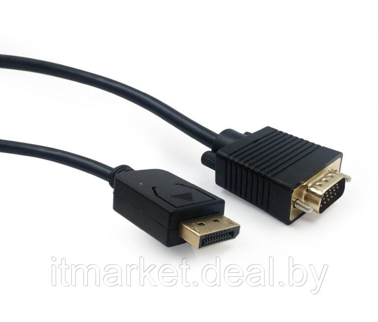 Кабель Cablexpert CCP-DPM-VGAM-5M 5m (DisplayPort (вилка) to VGA(вилка)) - фото 1 - id-p208973783