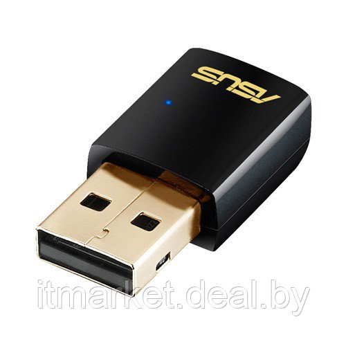Сетевой адаптер Wi-Fi Asus USB-AC51 (433MHz, 2.4GHz + 5GHz, USB) - фото 2 - id-p208973804